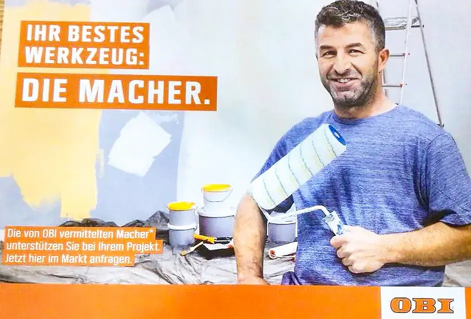 Bild Werbung Obi